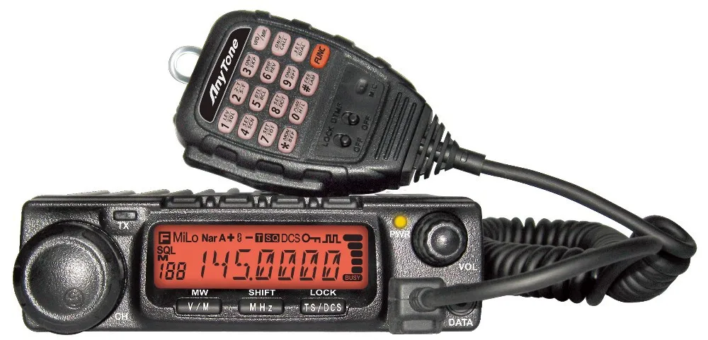 ANYTONE  AT-588 Single Band VHF & UHF & 66-88Mhz Mobile Radio with CTCSS