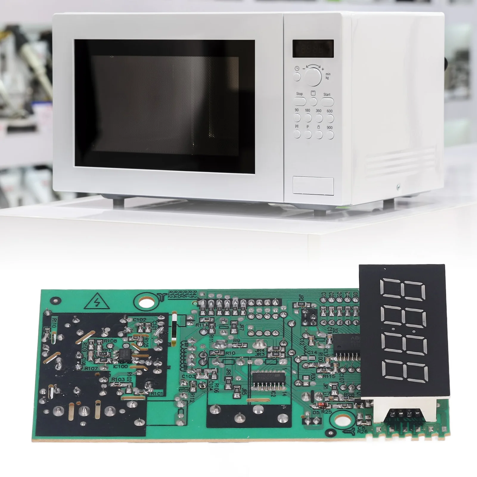 Microwave Electronic Control Board Microwave Computer Board Lightweight Compact for Maintenance