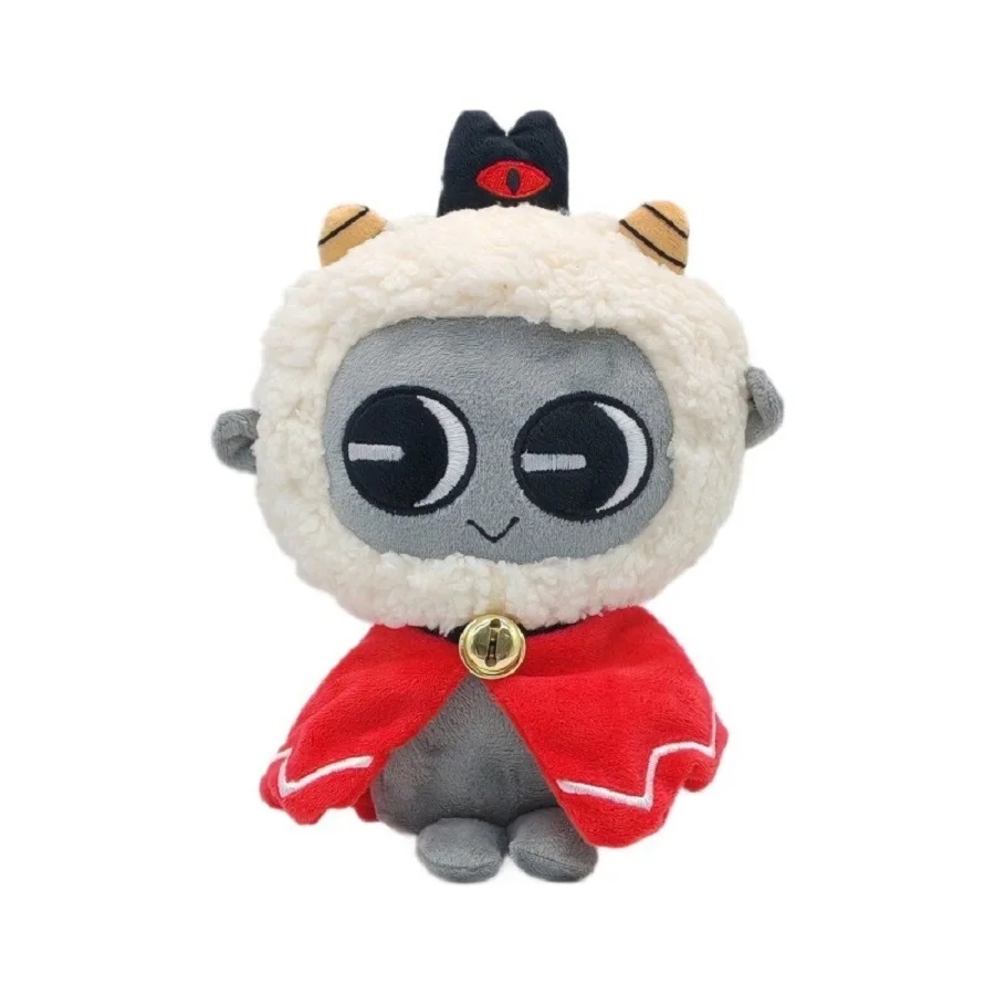 The Cult of Lamb Plush Toy Soft Stuffed Animal For Kids and Game Fans Around The Creative Decorative Gift Ornaments Birthday