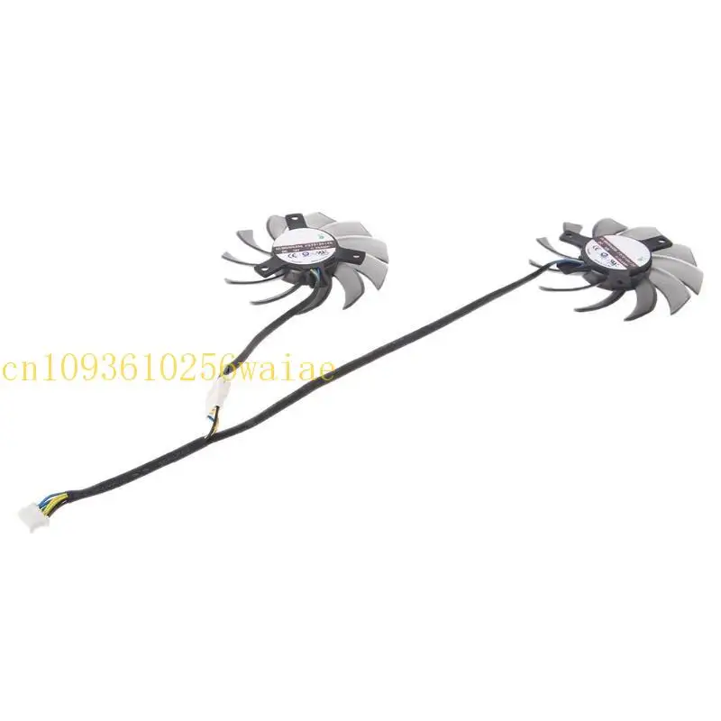Ventola raffreddamento per MSI 1050 TI Radeon 6930 7850 550 750 770 Raffreddamento scheda video FD7010H12S 75MM 0.35A