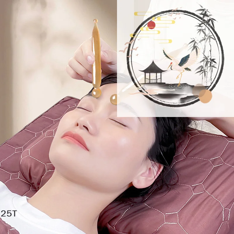 

1pcs Natural Jade Stick Stone Gua Sha Facial Massage Acupunctur Point Pen Chinese Medicine Guasha Beauty Messager Tool