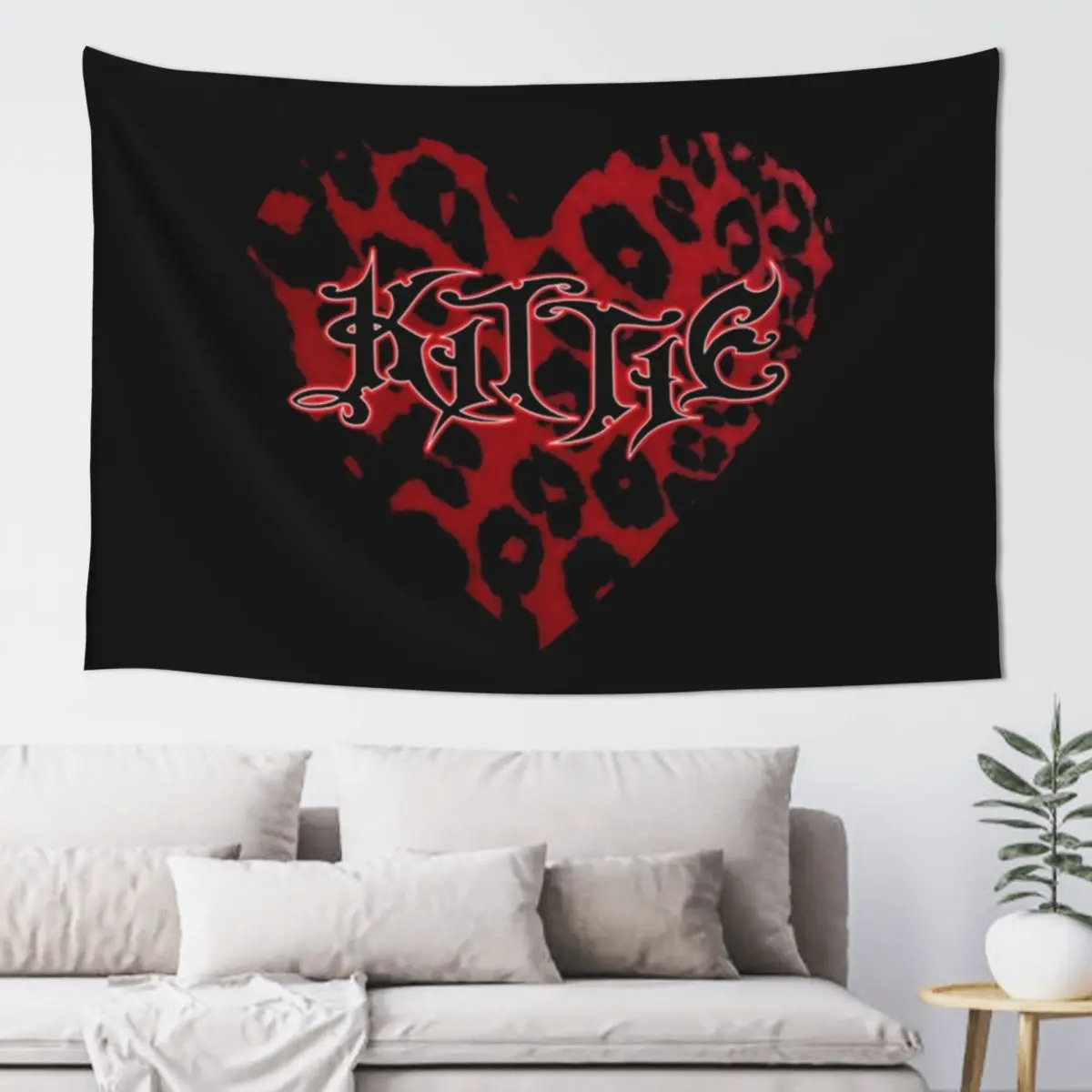 

KITTIE BAND Tapestry Decoration Aesthetic Aesthetic Room Decor Korean For Bedroom Tapestry