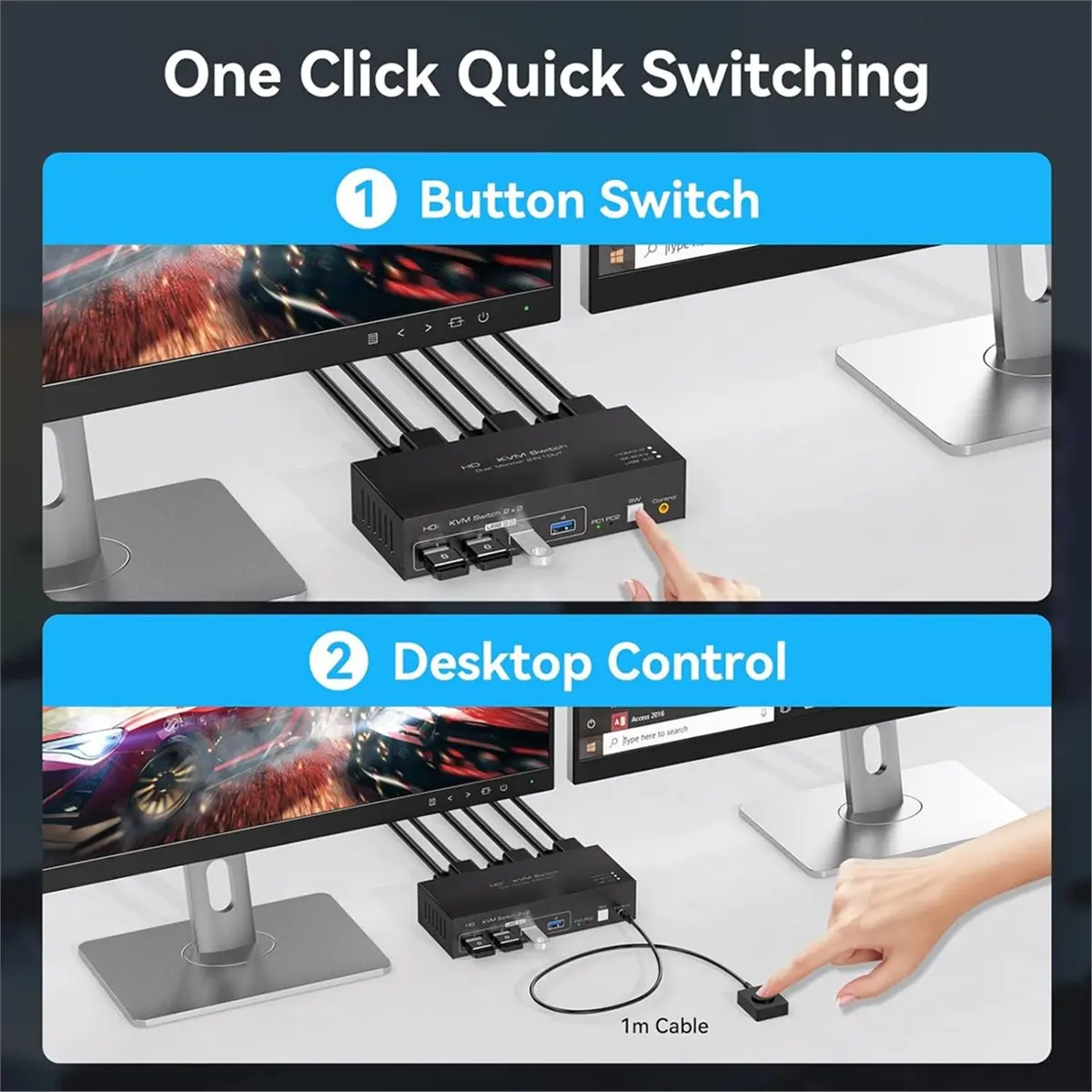 【a60i】-compatible-kvm-switch-2-monitors-2-computers-dual-monitor-eu