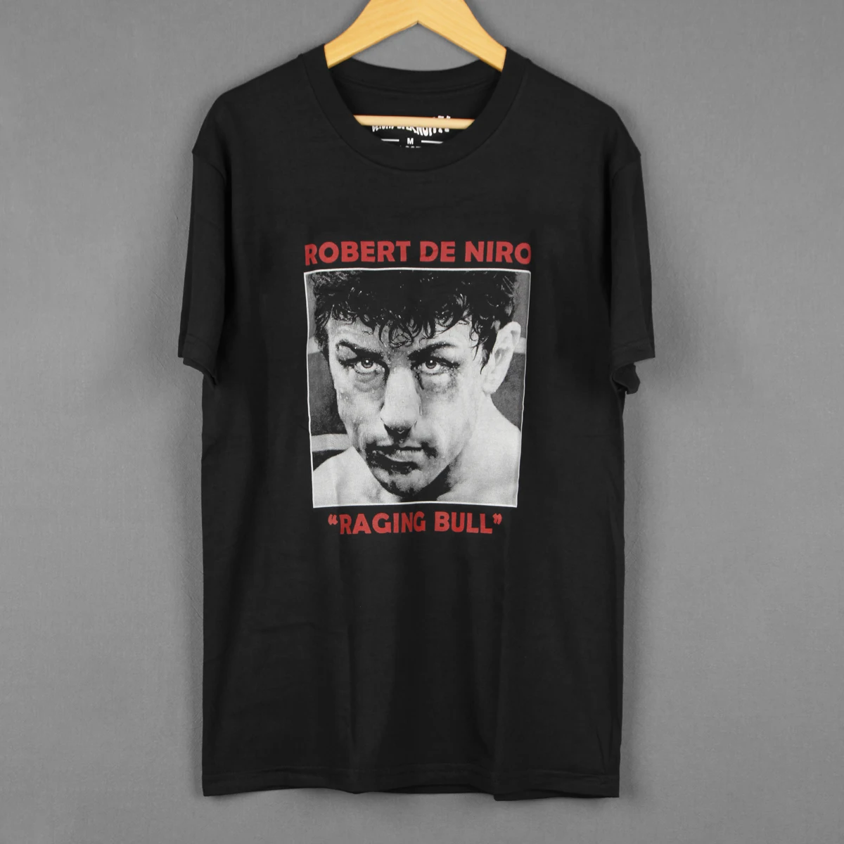 Raging Bull T-Shirt Robert De Niro Movie Taxi Driver Men's Clothing Short Sleeve Cotton Tee Shirt