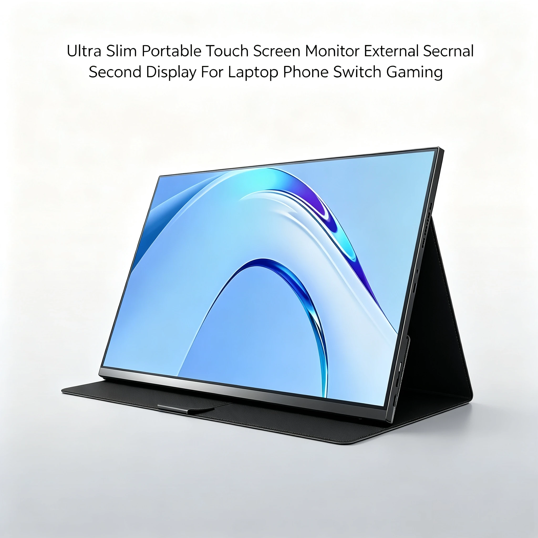16 Inch Portable IPS Monitor 1080P Resolution 120Hz High Refresh Rate External Screen For Office Game Entertainment
