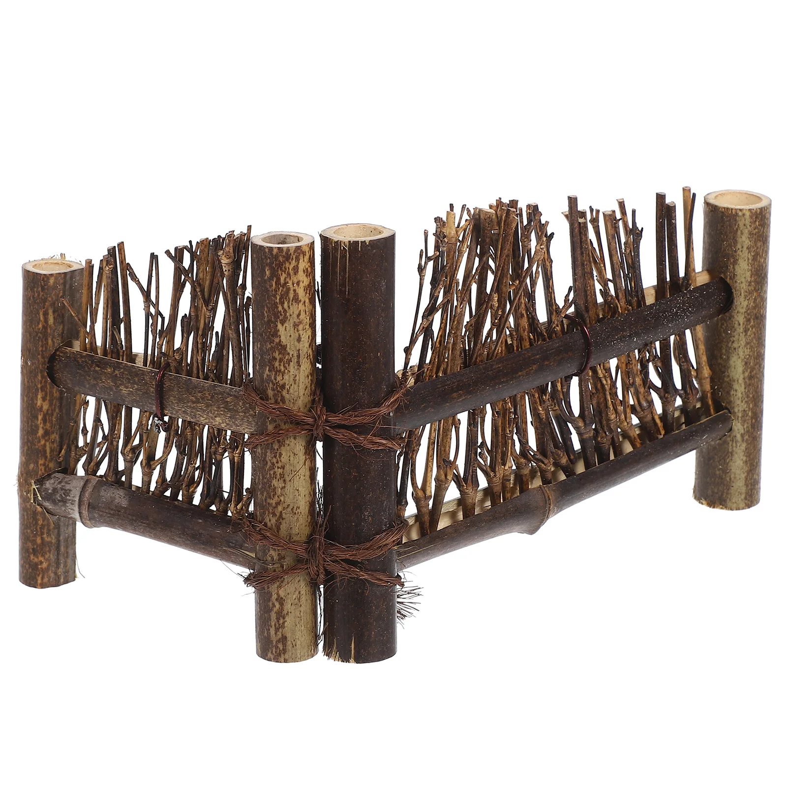 

Miniature for Dollhouse Micro Outdoor Decor Bonsai Plant Pot Ornament Mini Decoration Accessories Garden Flower