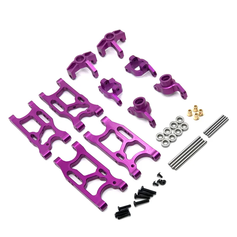 RC Car Spare Parts Metal Upgrade Wearing Parts Suitable for Wltoys 144010 144001 02 124017 16 18 19 LC 1/14 Retrofit Parts