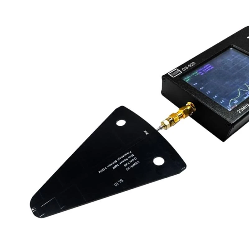 T5EA Микроволновая печь UWB Антенны Мини Периодические антенны Омнидирационные антенны 50om SMA мужской график 50K-10,5 ГГц