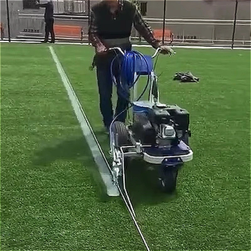 Cold Paint Road Marking Machine Concrete Road Marking Machine Airless Line Striper For Highways Parking Lots CE Customized