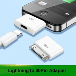 8pin Female To 30pin Male Adapter Converter For iPhone 4 4S iPad 2 3 iPad Touch 3 4 for Chargers or Docking Stations