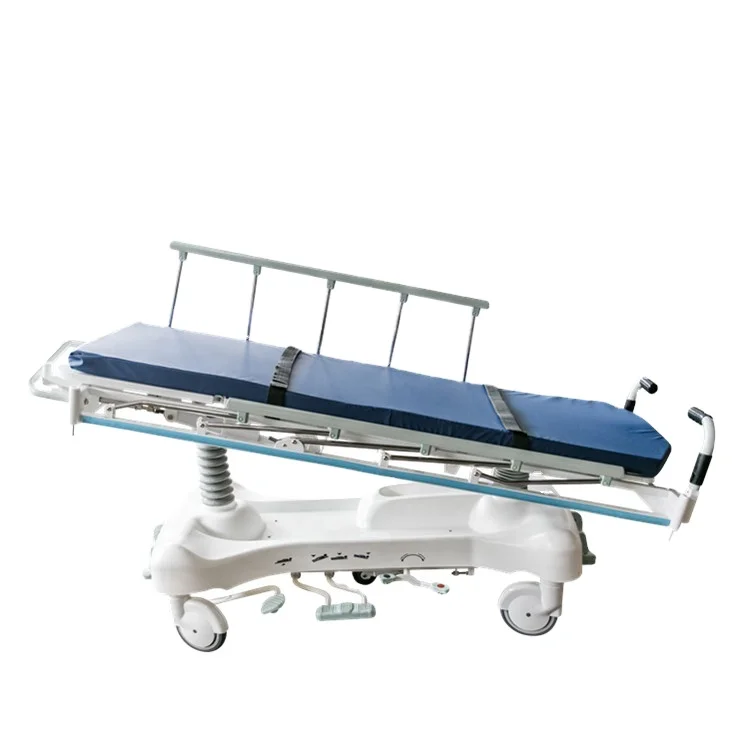 BT-TR001 Medical X-ray Five Function Hospital Patient Transport Trolley Mobile Emergency Hydraulic Transfer Stretcher