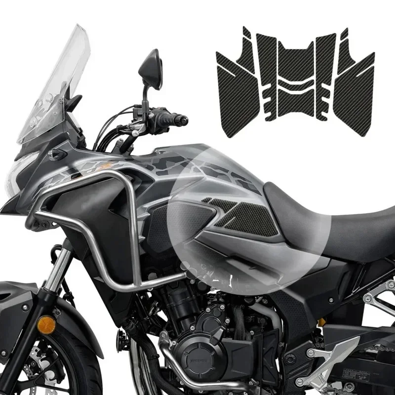 For HONDA CB400X 2021-ON CB500X 2013-2021 Motorcycle Lateral Pads, PVC Anti-Slip Sticker