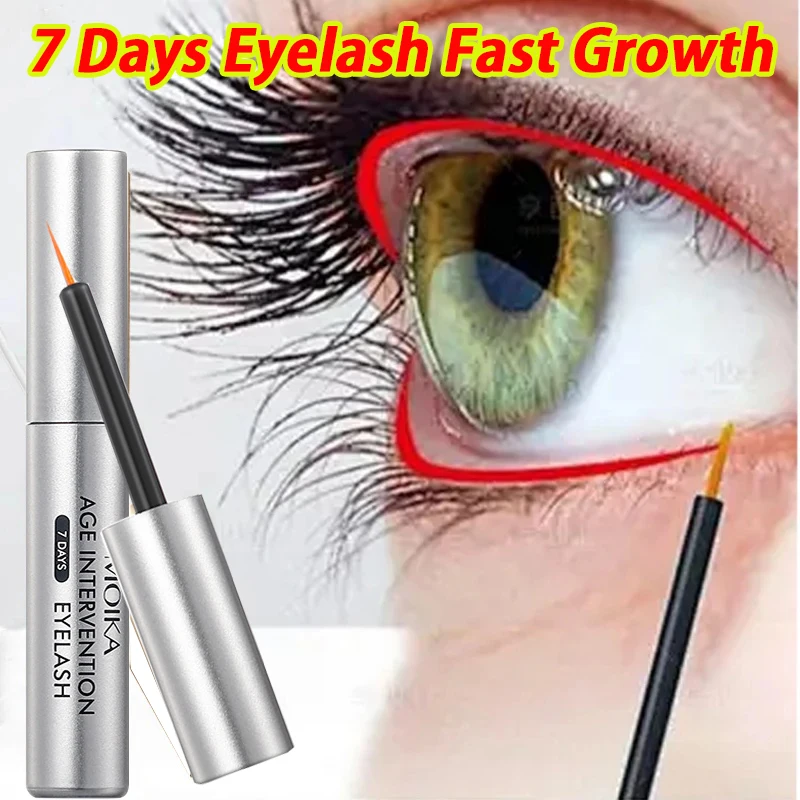 

New 7 Days Eyelash Fast Growth Serum Lengthening Nourish Thicker Lashes Solution Curling Lash Enhancer Korean Beauty Cosmetics