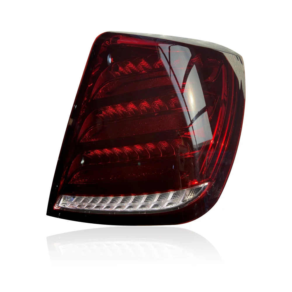 Pair of Car Tail Light Assembly For Buick Lacetti 2004-2005 LED DRL Running Light Brake Flowing Water Flicker Tail Lamps - Image 3