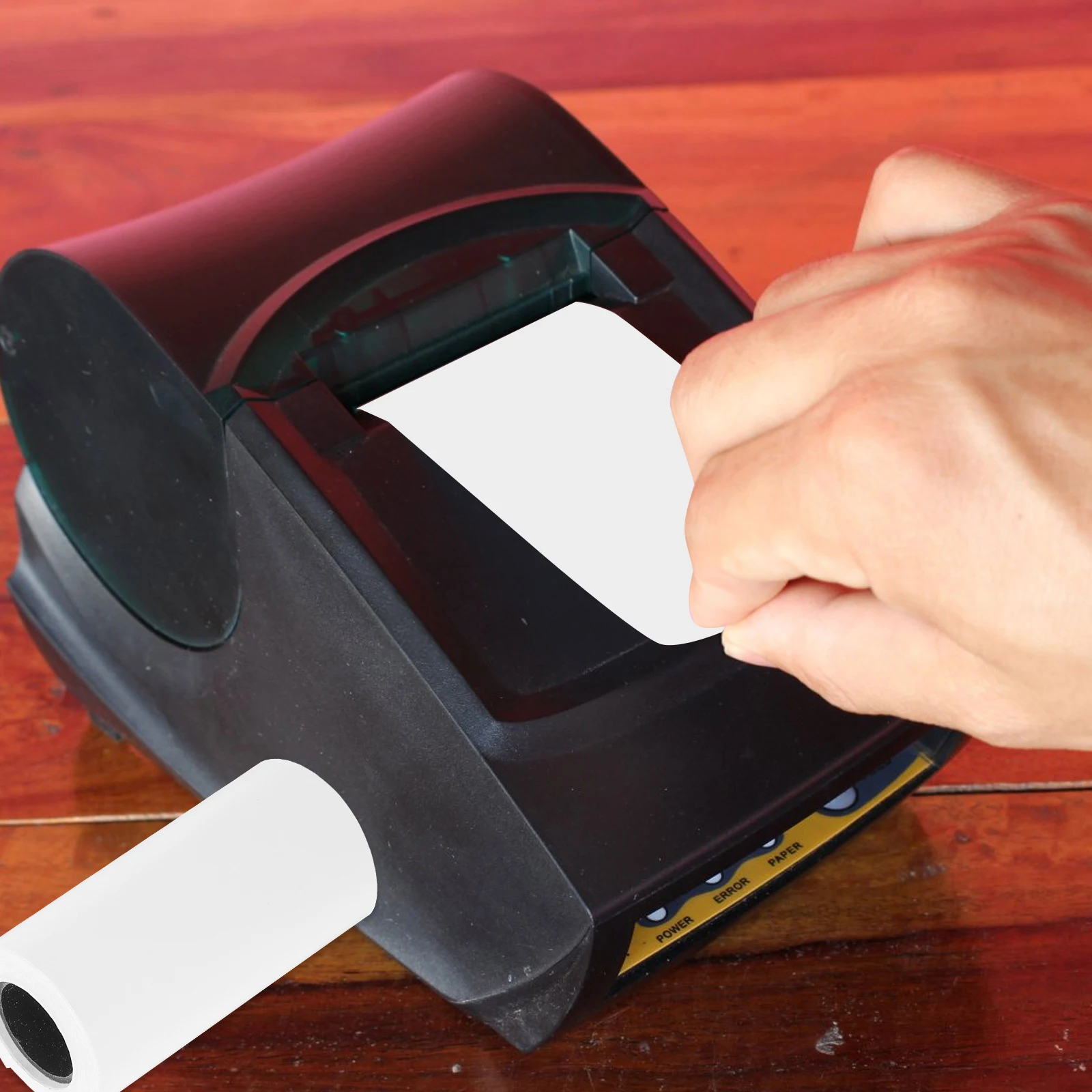 

80 Rolls Printing Portable Credit Card Machine Receipts Labels Photo Paper Thermal Printing Paper Office Supplies