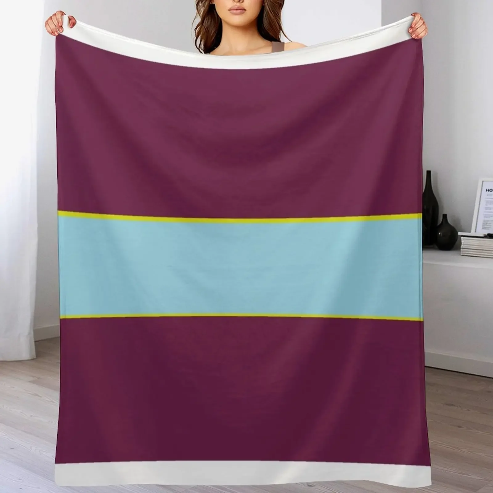 The Clarets Throw Blanket Heavy Weighted Blankets For Sofas blankets and throws Blankets