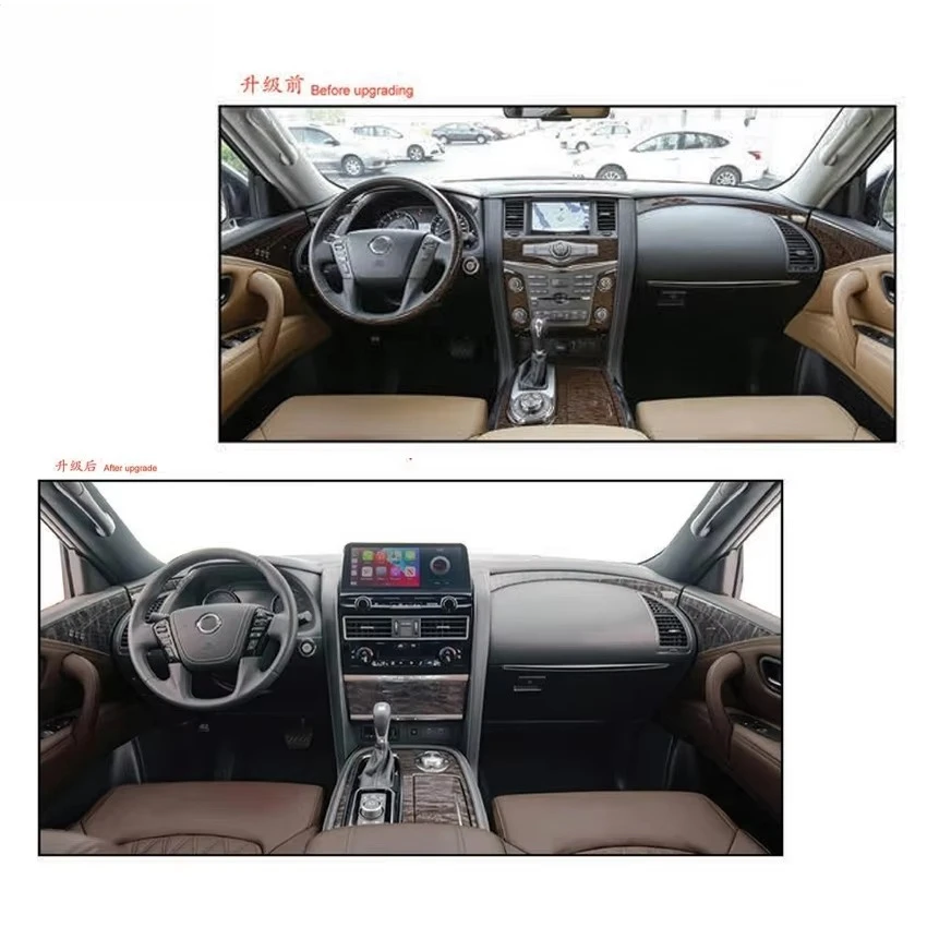 CZJF High Quality Auto Parts Interior Modification Kits Old to New for  Patrol Y62 Upgrade