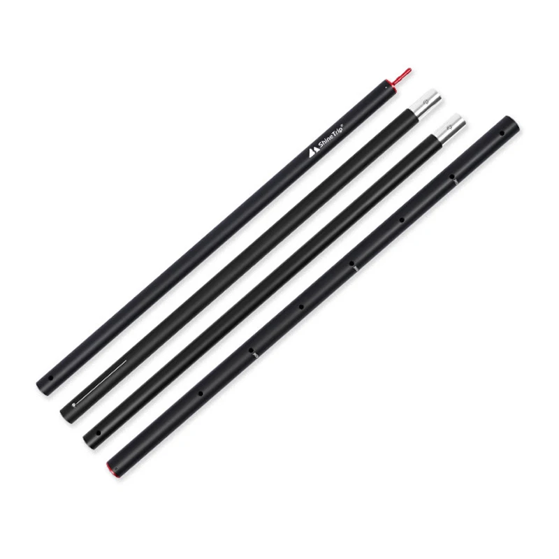 4-Section Aluminum Alloy Support Canopy Pole 2.86m, Outdoor Camping Tent Entrance Hall Support Pole Thickened Pole,L332