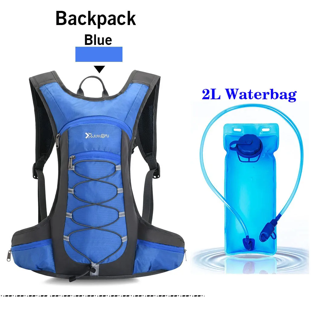 New Style Cycling Shoulders Bag Waterbag Set Travel Sports Water Bladder backpack 2L Inner Hydration Rucksack Water Bag Knapsack