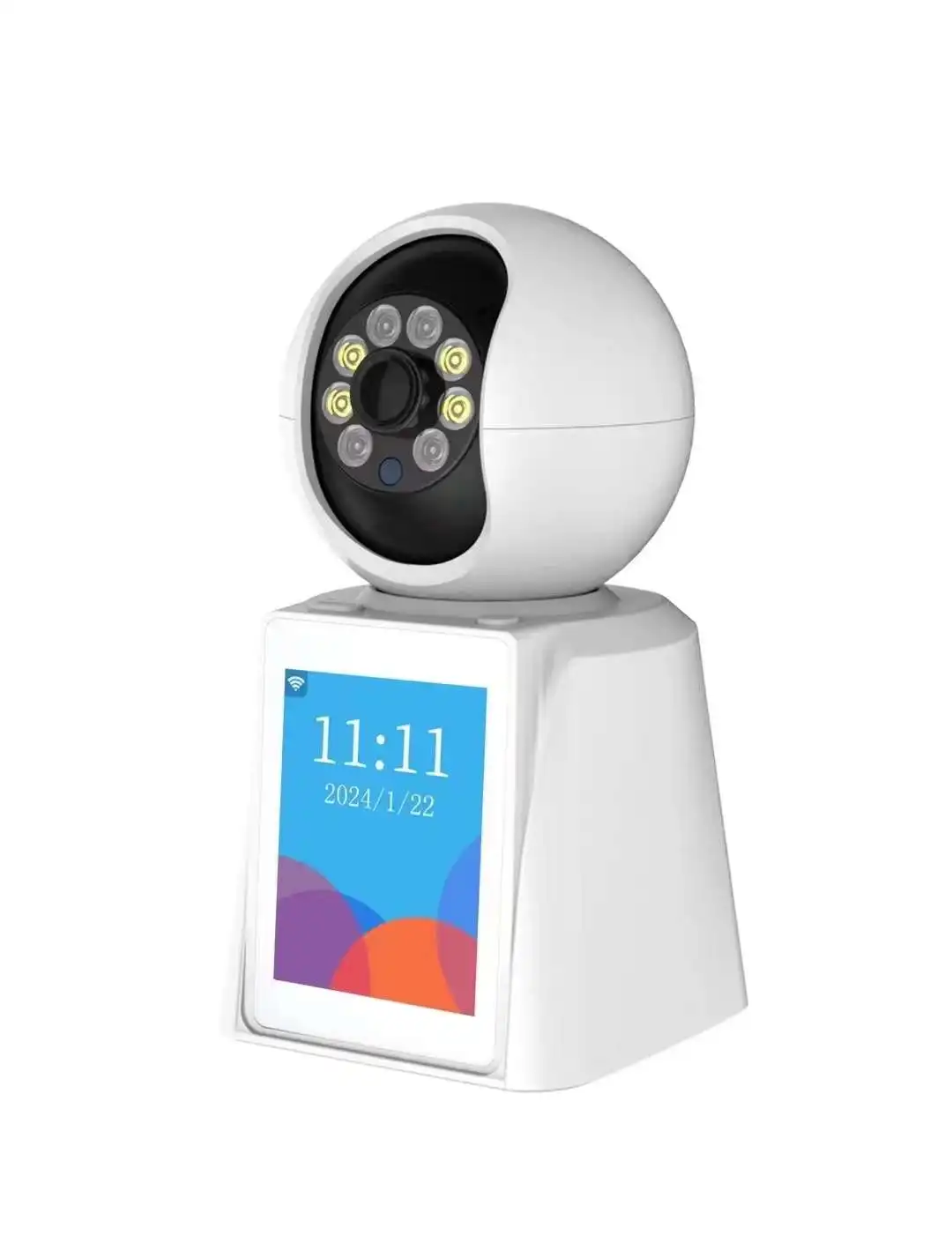 

2.8Inch IPS Screen V380 iCsee APP 2MP 1080P Video Phone Call Wireless PTZ IP Dome Camera AI Humanoid Detection Elder Baby Camera