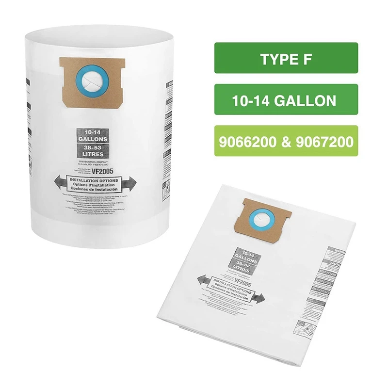 أكياس فلتر لتشكيلة الشفط واستبدالها ، فلتر لمتجر-Vac ، 10-14 غالون ، ، من من من من من من من ؟