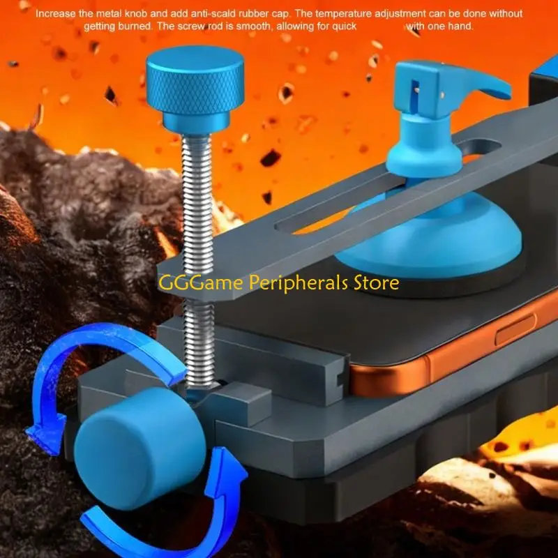 

U55B Aluminum Alloy Phone Screen Separator With Antislip Base And Lens Protective