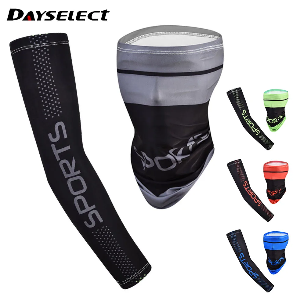 

1Set Arm Sleeves Breathable Quick-Dry Sun Protection Sleeves Outdoor Fishing Cycling Lightweight Elastic Summer UV Arm Covers