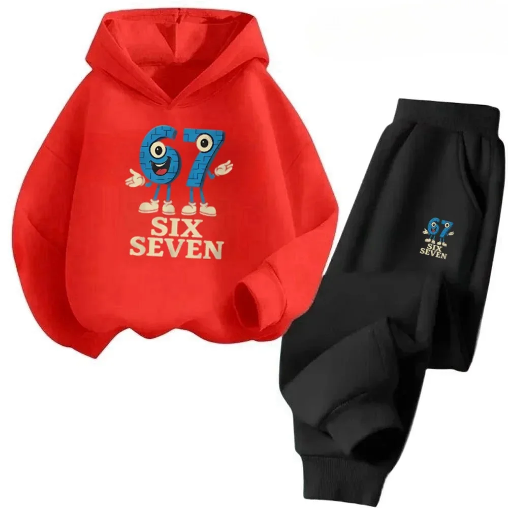 Ensemble tendance pour enfants de 4 à 13 ans, motif de souris de dessin animé, tenue en mélange de coton, vêtements de jeu