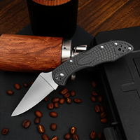 C11 Mini Folding Knife 440c Blade Nylon Fiber Handle High Hardness Sharp Outdoor Camping Portable Knife Practical Cutting Knife