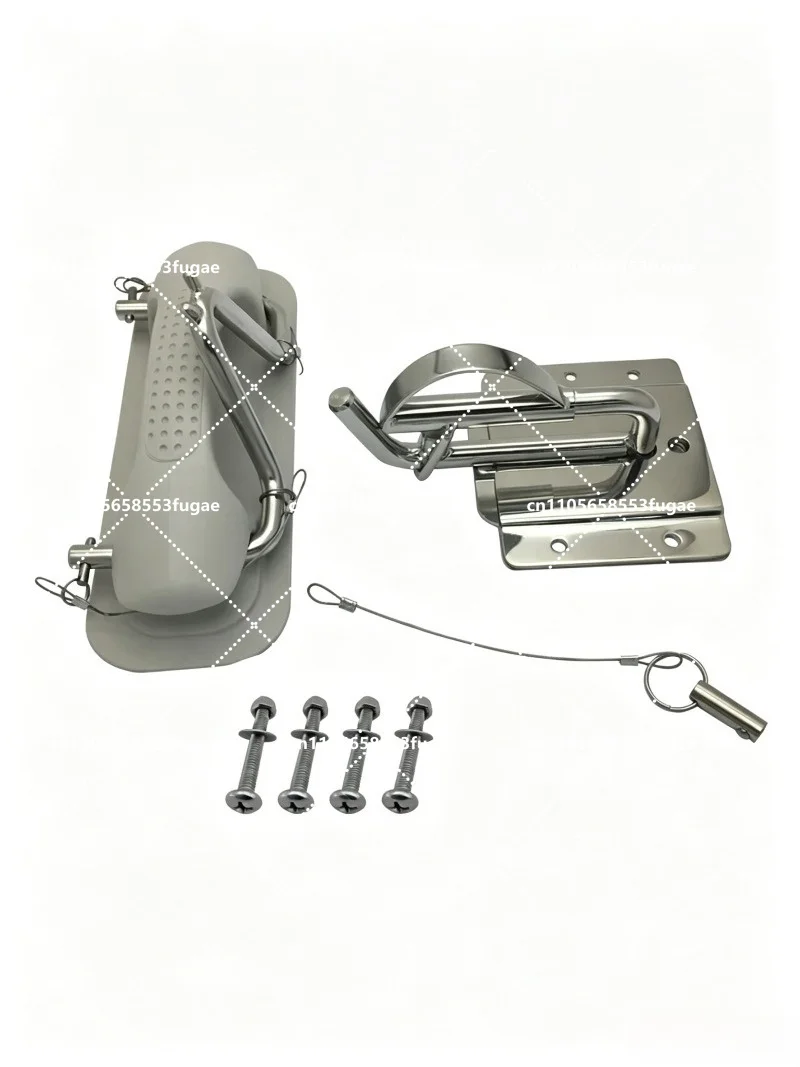 Stainless Steel Docking Bracket Combination Davit Set for Marine Yacht Boat Accessories