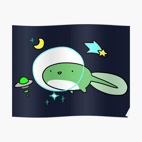 Space Tadpole  Poster Decor Print Art Picture Mural Modern Wall Decoration Painting Room Funny Home Vintage No Frame