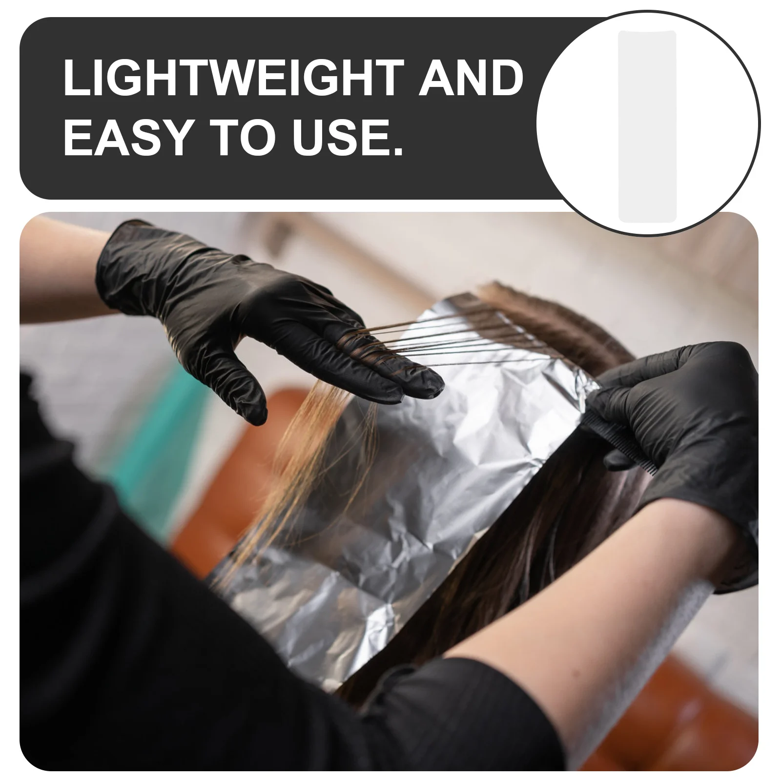 2Pcs Clear Highlighting Board Hair Dye Paddle for Efficient Hair Coloring and Styling Highlighting Board Dyeing Paddle - Image 4