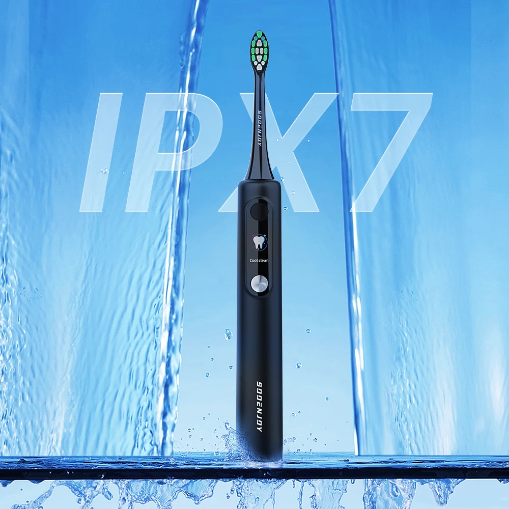 SOOENJOY NB-1 Sonic Electric Toothbrush Smart LCD Screen Sonic Tooth Brush DIY Mode Automatic Cleaner Adult IPX7 Waterproof