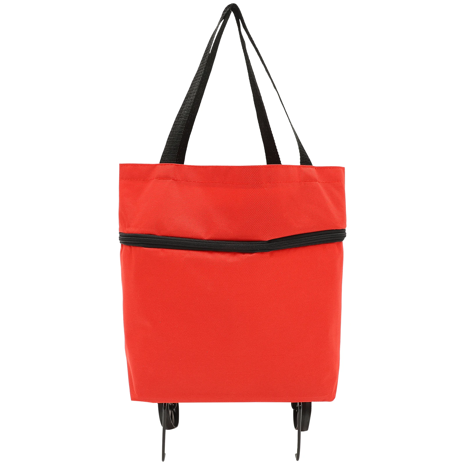 

Collapsible Trolley Large Capacity Foldable Grocery Large Shopping Bag Shopping Storage Bag with Wheels Reusable 120x40cm