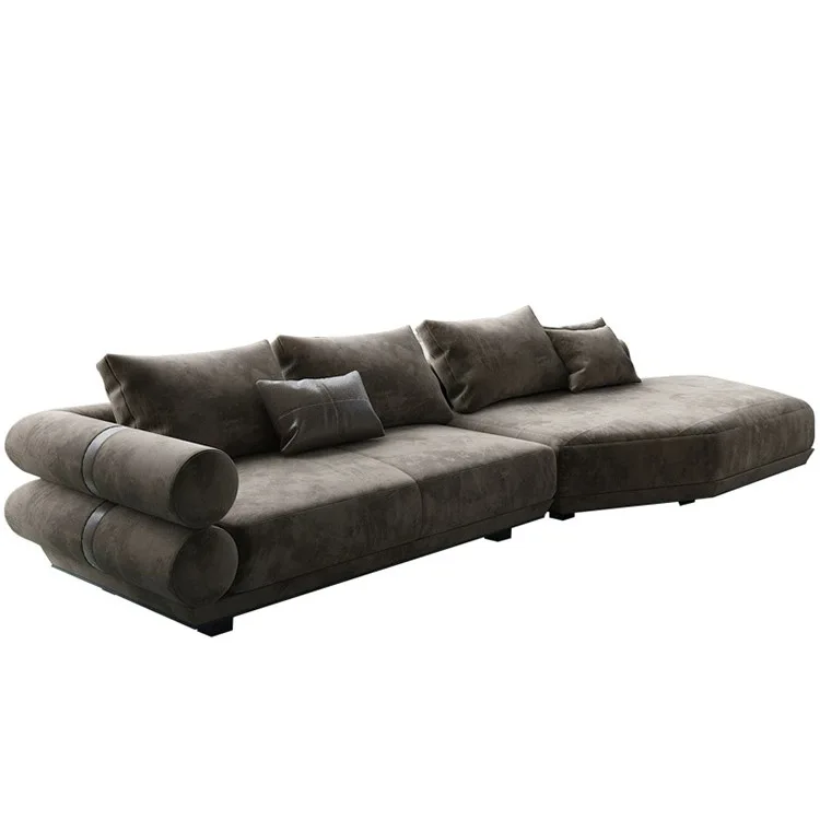 Living Room Furniture Modern Sofa Set for Home High End Italian Leather Sofa Set Luxury Modern Sofa