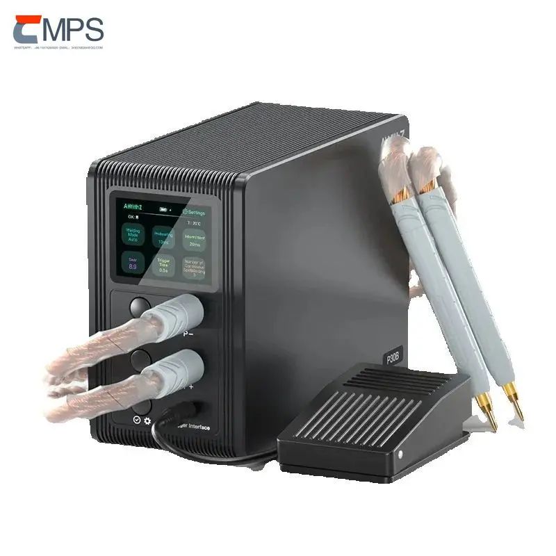 Hot Sales 1mm Weldable 99 Gear Adjustable  Portable Spot Welder Machine with LCD Screen for Phone Repair Battery Pack Welding