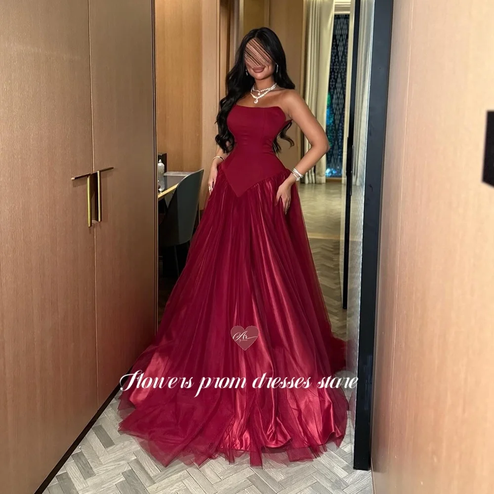 

Flowers A Line Party Dress Elegant Evening Dress Puffy Princess Gowns for Arabic Women Vestido De Novia Customized