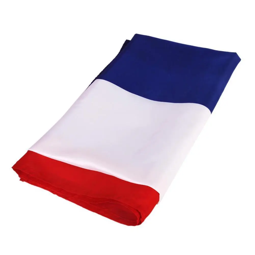 90x150cm France French Flag Hanging Blue White Red French National Flags Polyester Banner Celebration Travel Home Yard Decor