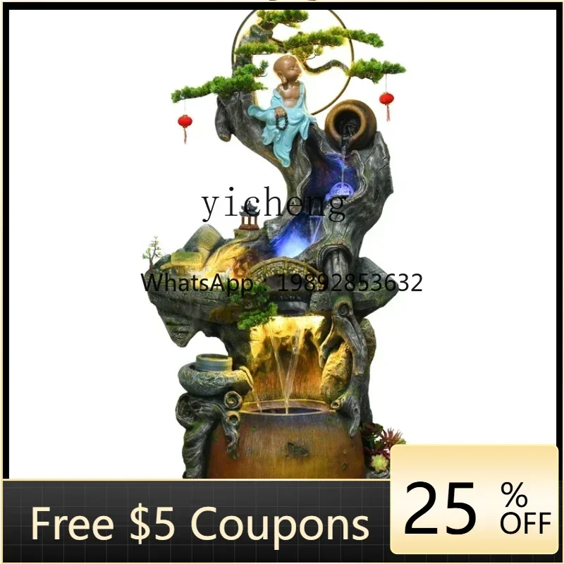 U9 rockery flowing water fountain landscape pastoral home improvement balcony courtyard garden decoration