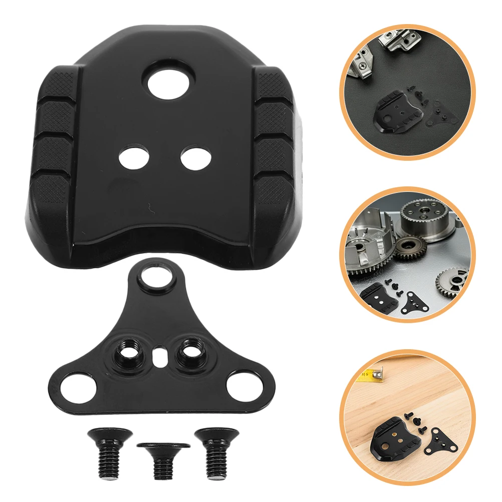 

1Set Road Bike Clipless Pedal Converter Lock Cleats Stabilizing Adapter Cycling Shoes Cleats Pedal Conversion Bike Clips