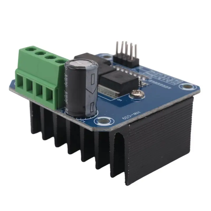 

Высокомощный драйвер двигателя Exquisite-BTS7960 43A / Модуль драйвера для умного автомобиля для Arduino с ограничением тока