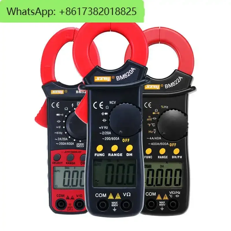 

Китайские цифровые клещи-мультиметр BM5266 + электрический амперметр переменного и постоянного тока BM803A