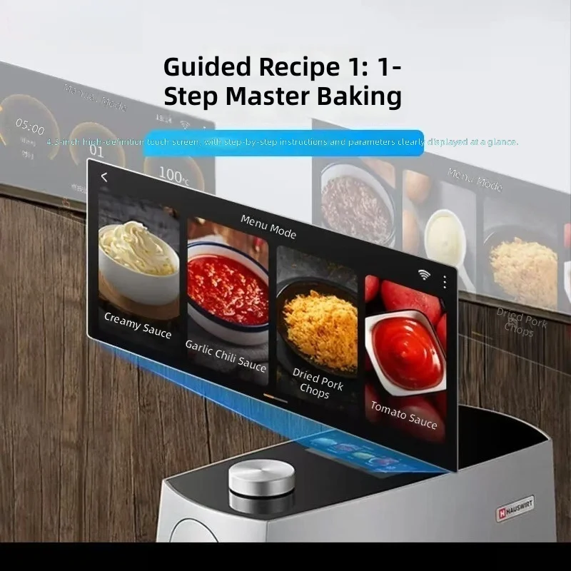 6L Stand Mixer, Multifunction Kitchen Machine, Dough Blender, Quiet Electric Food Processor