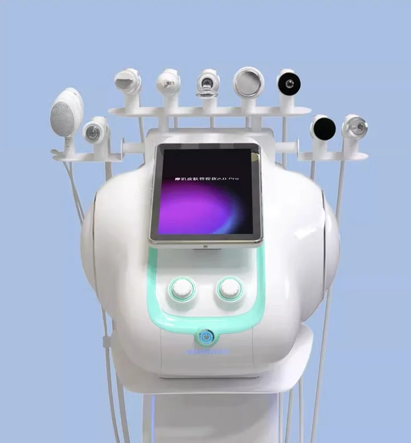 เครื่องจัดการผิว Moji 2.0Pro ครบวงจร ขนาดพกพา สำหรับการฟื้นฟูผิวด้วยระบบ Bubble