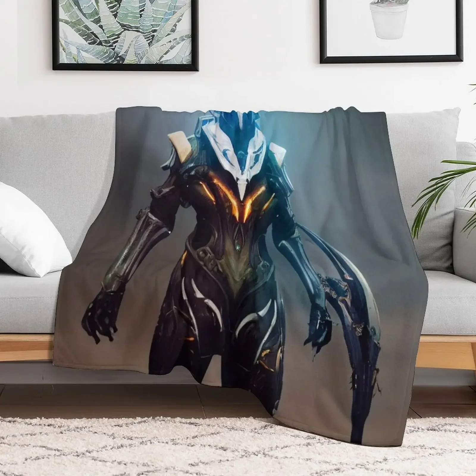 warframe Throw Blanket valentine gift ideas sofa bed Blankets