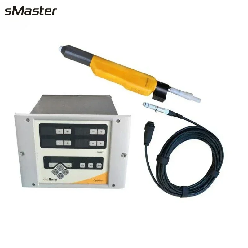 

sMaster Electrostatic Powder Coating Control Box and opti 2 Spray Gun Flex-F Powder Coating Control Unit with GA02 Auto Gun