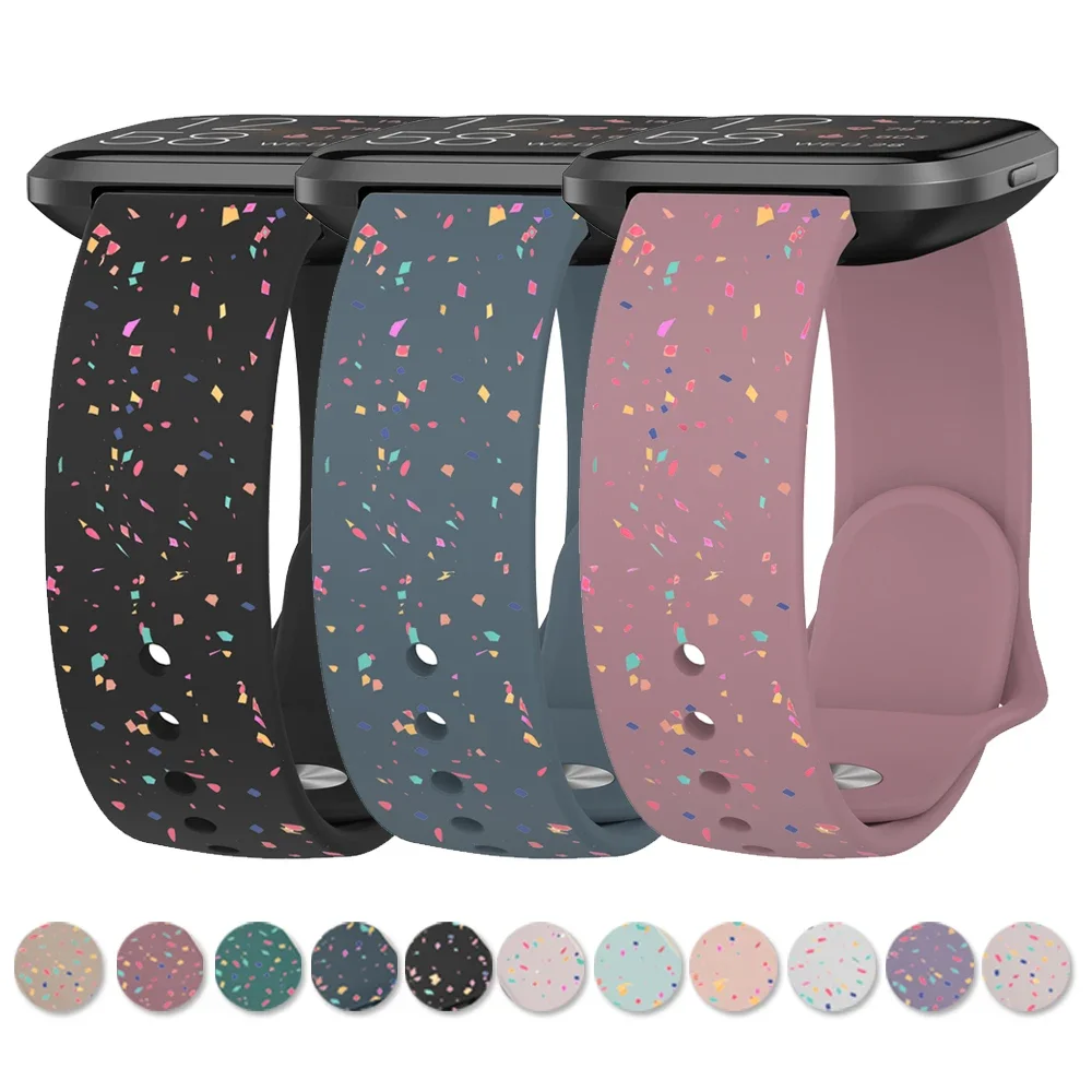 

Soft Silicone Band For Fitbit Versa 1/Versa 2/Versa Lite Strap Colorful Sport Bracelet For Fitbit Versa 2 Versa SE Watchband