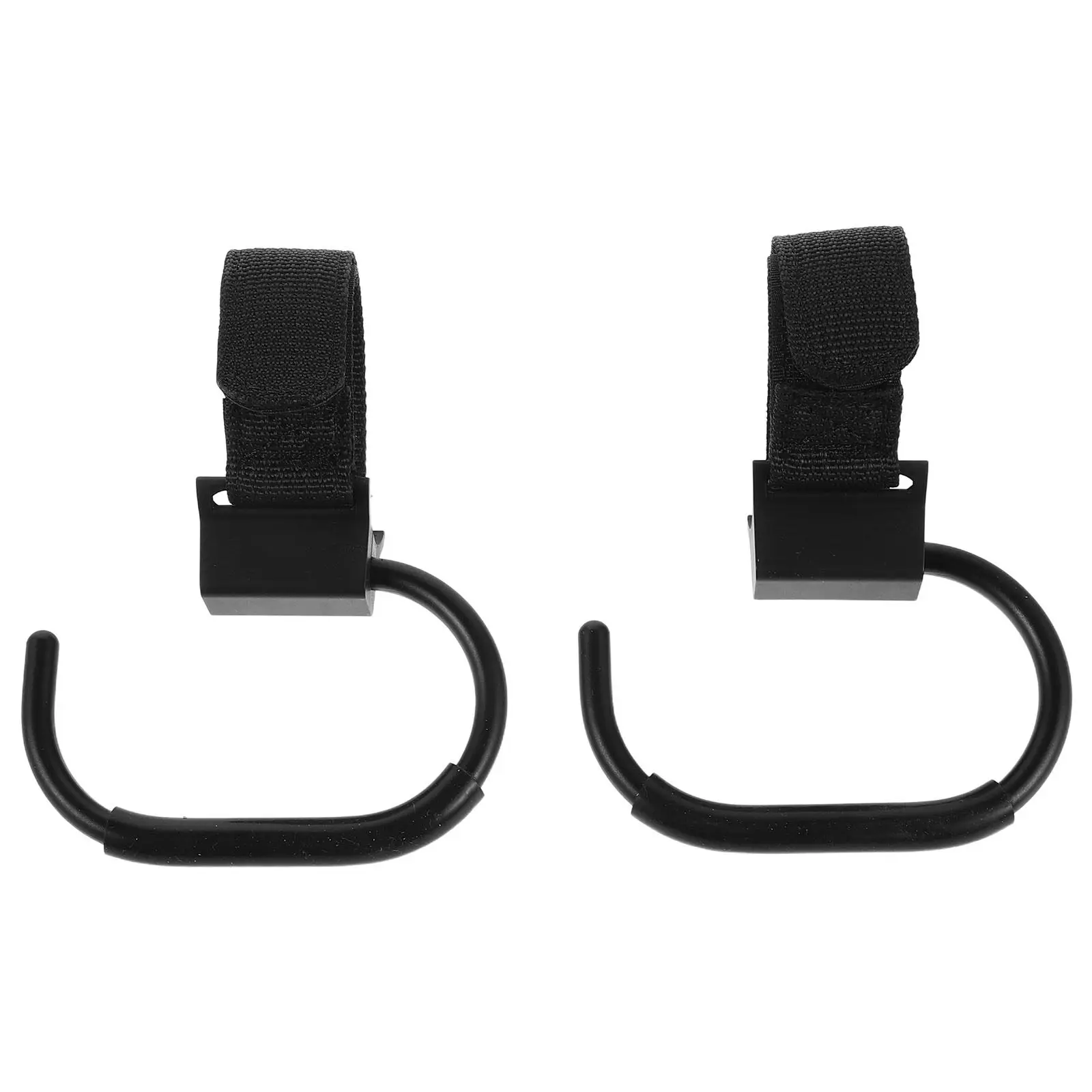 

2Pcs Baby Stroller Hooks Rotatable Metal Alloy Plastic Hooks for Diaper Bags Pram Multi-Use Bag Hangers Accessories