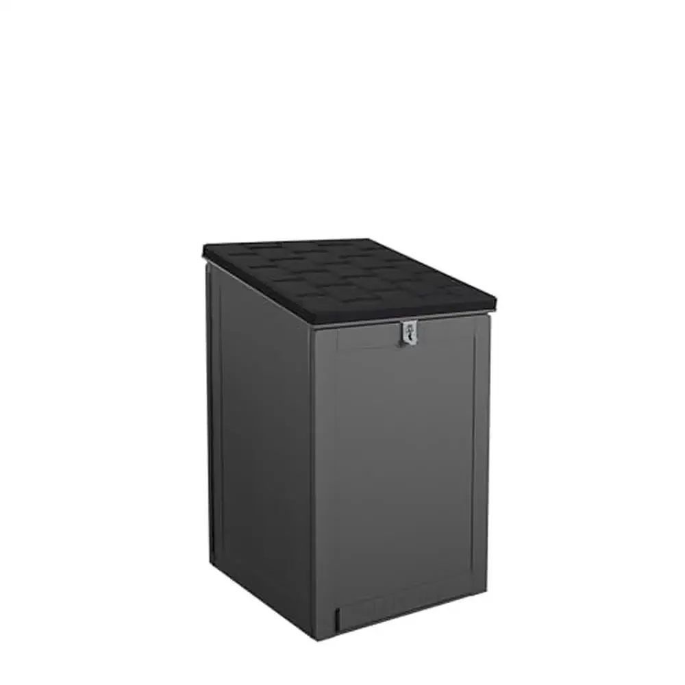 Lockable Outdoor Storage Box Deliveries Weather-Resistant & Stylish 6.3 Cubic ft Durable & Impact-Resistant Lock Not Included