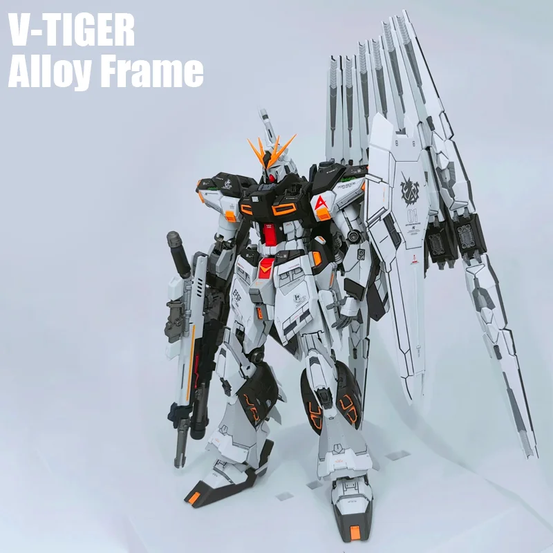 

In Stock VT V-TIGER V Nu Assembly Model Toy Action Figure Alloy Frame Model Kits Display Piece Robot Plastic Collectible Gift